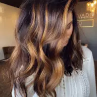 Coloration clip-duo composite Balayage deux tons